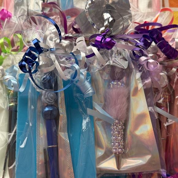 💐🩷💐 BLINGED OUT CUSTOM PEN AND NOTEPAD BUNDLE 💐🩷💐 - Picture 15 of 16